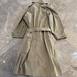 东京故事 篙智风旅人日本进口篙密斜纹水洗棉廓型风衣