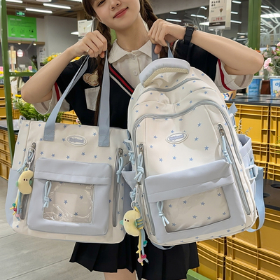 书包初中女生高中学生大容量双肩