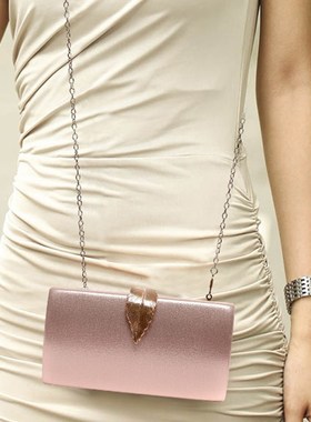 潮牌手钱包女士小包晚宴礼服时尚手拿名媛包配旗袍气质宴会手拿包