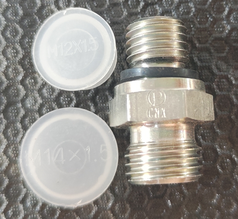 派克英制卡套端直通接头