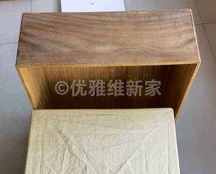 围棋盘墩子盖子覆盖收纳盒子木箱定制 实木桐木日式
