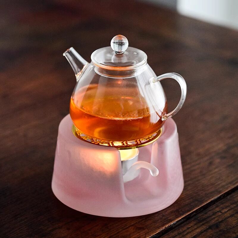 水晶玻璃温茶炉蜡烛保温炉