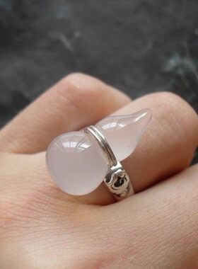 泰银 925纯银 曼谷银 手工银 正品 玉髓葫芦戒指14
