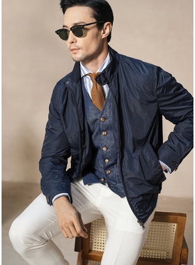 艾比路经典解构MA-1机能防水轻量可收纳通勤G9哈灵顿时装夹克薄款