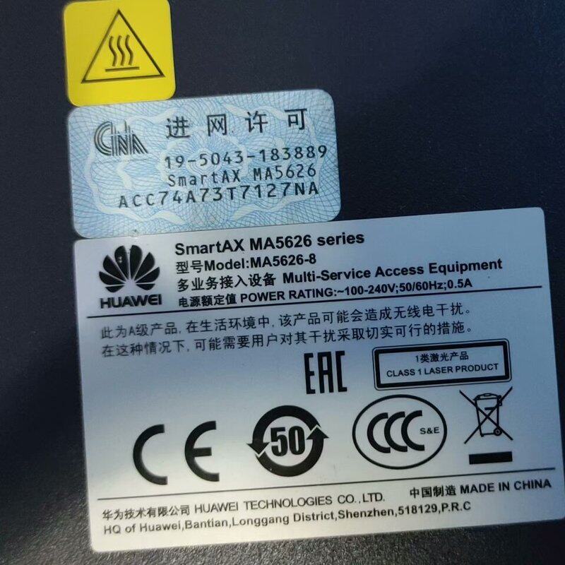 议价多业务接入设备MA5626-8MA5626-16MA5626-24