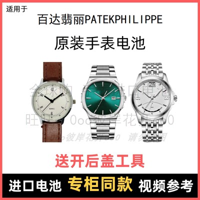 适用 百达翡丽PATEKPHILIPPE 牌手表原装电池进口专用纽扣电子⑧