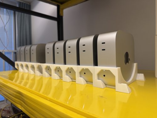 mac mini m4支架模块化设计可无限拓展