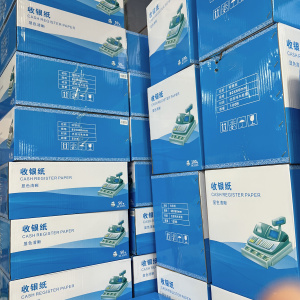 80*80热敏纸收银纸小票纸银行排队叫号机纸显色清晰饱满每箱50卷