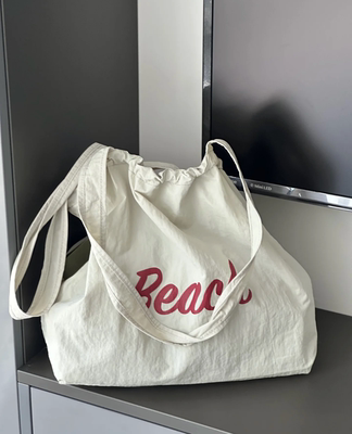 尼龙单肩包Beach包韩系大容量