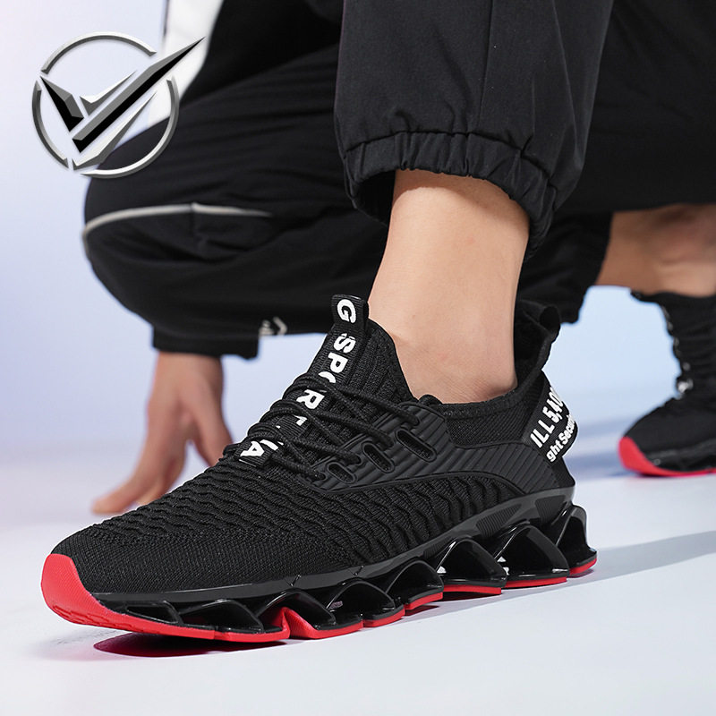 笑相迎秋冬新款男鞋国潮青少年刀锋运动鞋韩版四季休闲鞋大码鞋子