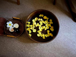 泰国芒果木整木全盆无拼接养生桑拿会所美容护理spa高端足浴盆