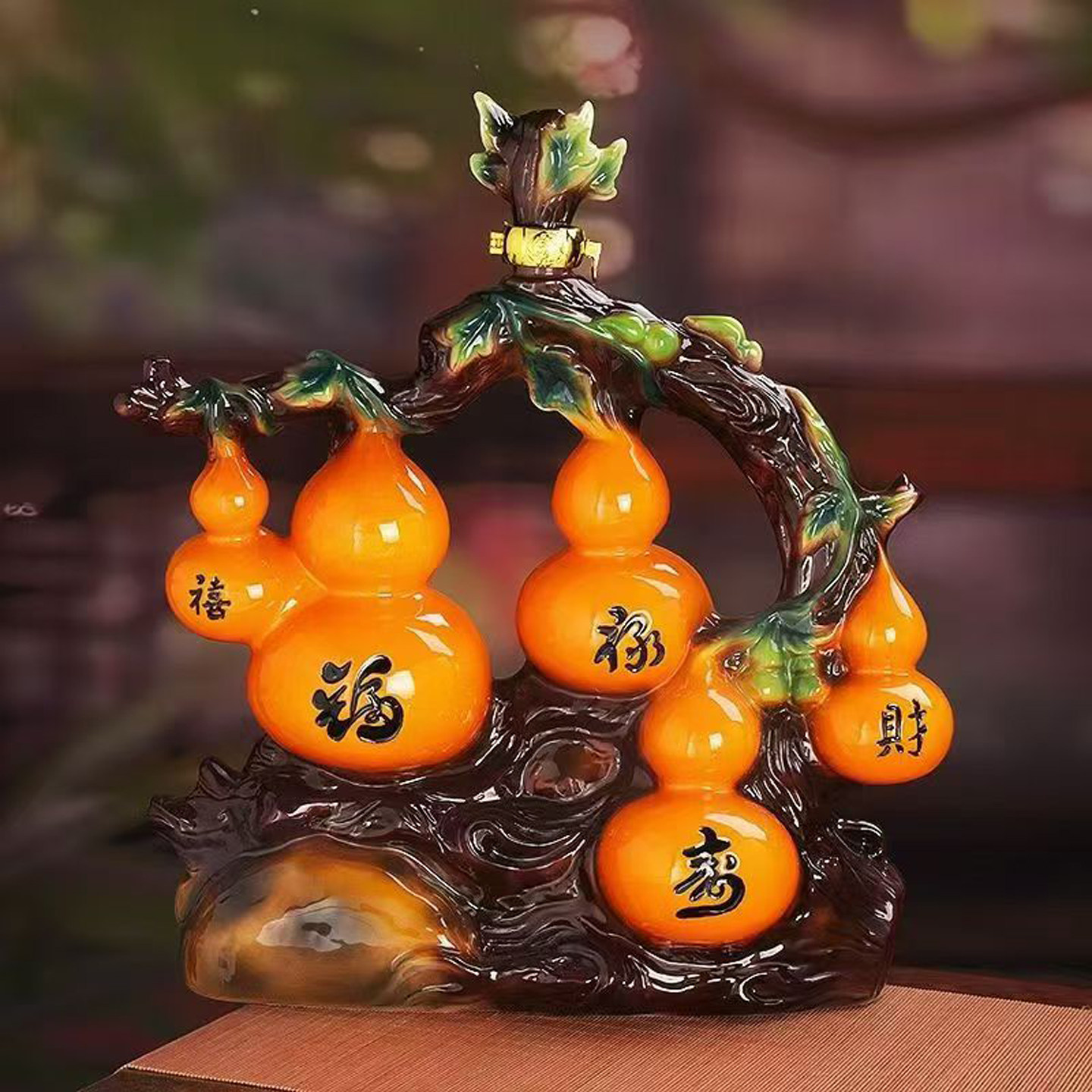 景德镇珐琅彩仿古家用密封陶瓷瓶