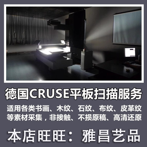 德国cruse大型扫描艺术画服务