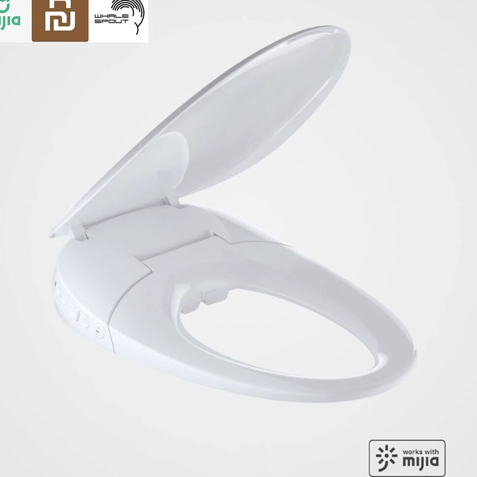 小鲸洗智能马桶盖全自动家用冲洗器带烘干电动加热座圈图片