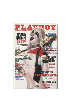 以火攻火 自制 INS 蝙蝠侠 小丑女 潮流饰品 创意磁性磁铁冰箱贴