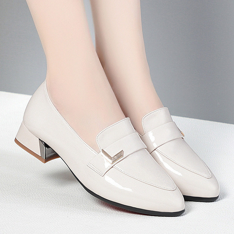 春季新款时尚英伦风小皮鞋女鞋子百搭乐福鞋亮皮黑平底单鞋工作鞋,运动鞋new,运动休闲鞋,淘宝优惠券,粉丝福利购,淘宝优惠卷