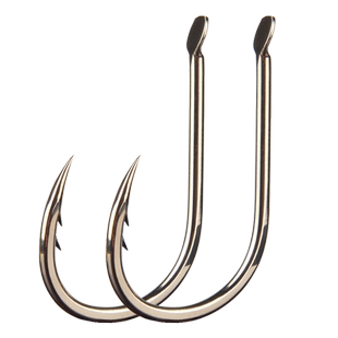 瑞美人歪嘴双倒刺千又散装鱼钩有倒刺筏钓矶钓海钓钩鲢鳙钓鱼钩