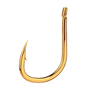 瑞美人金色背横线槽破鳞刀锋大物钩巨物锚钩加粗手研伊势尼锚鱼钩