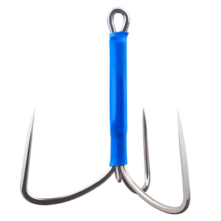 瑞美人上下环破鳞狼刃三本锚鱼钩手研破鳞刀锋三爪锚钩锚底三角钩