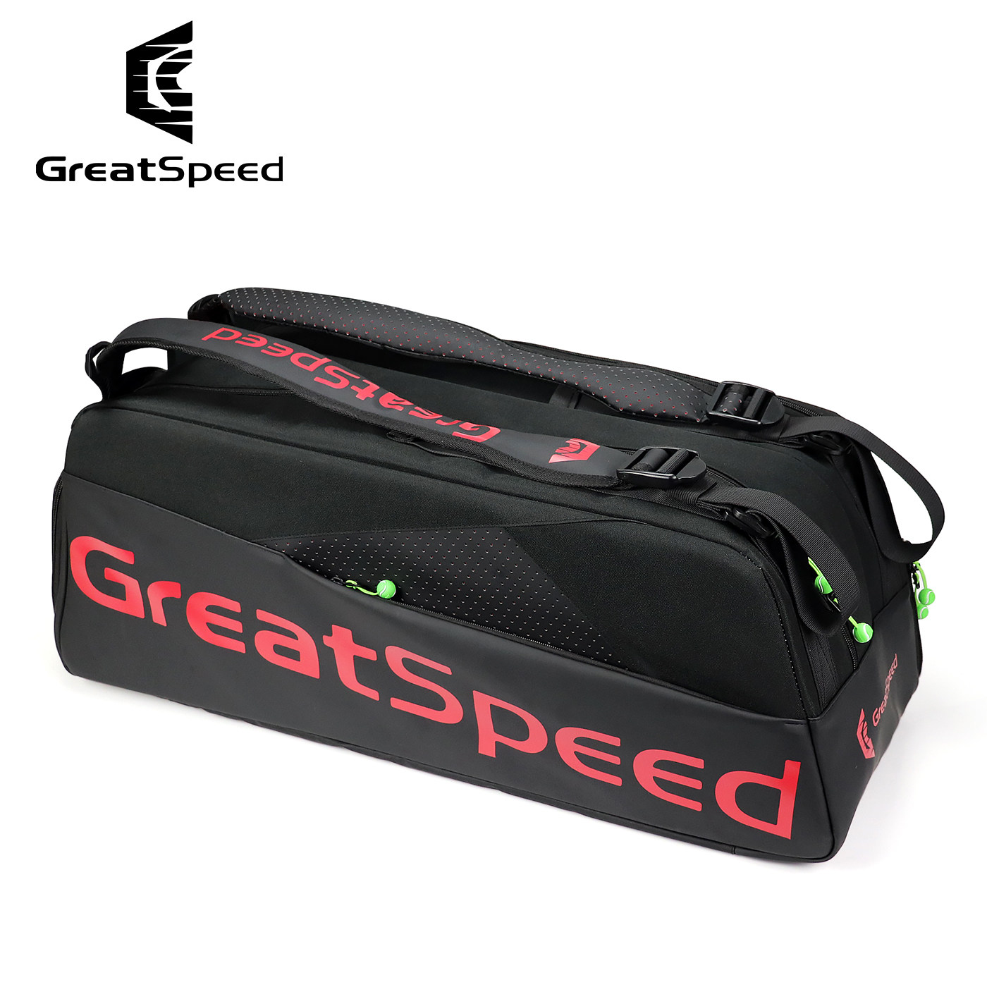 四大满贯greatspeed多功能6只装网球包羽毛球包男女同款独立鞋仓