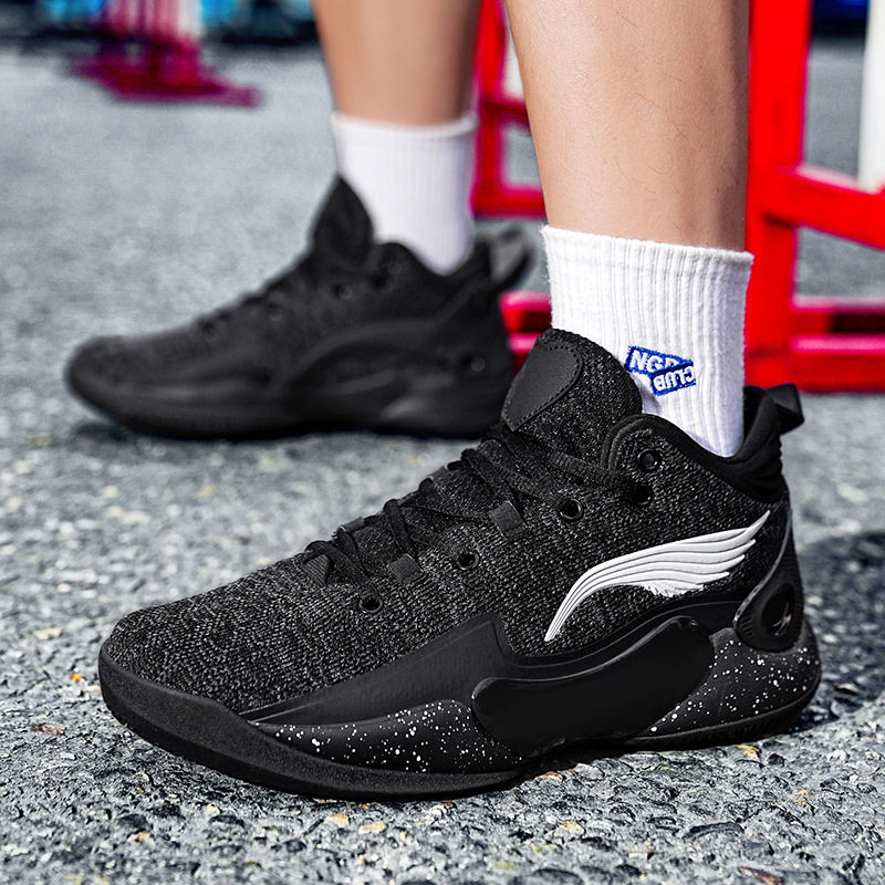 可代发驭帅18男女同款篮球鞋透气防滑实战球鞋北极白夜光摩擦有声