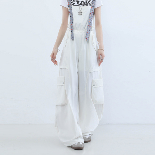 通勤复古卫裤 2026春秋季 休闲运动长裤 女宽松时尚 运动高腰阔腿裤