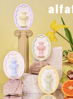 alfafa旧梦清泉石膏香薰挂片礼盒车载香薰挂件送闺蜜礼物衣柜香薰