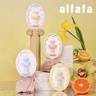 alfafa旧梦清泉石膏香薰挂片礼盒车载香薰挂件送闺蜜礼物衣柜香薰
