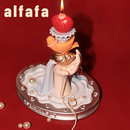 alfafa香薰蜡烛礼盒家用室内香氛无火扩香持久原创女生情人节礼物