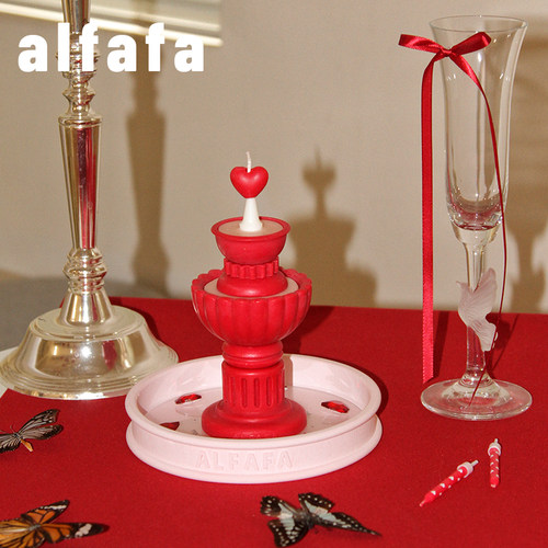 alfafa坠入爱河喷泉香薰蜡烛