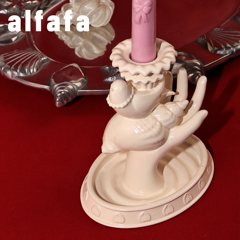 ALFAFA星尘絮梦陶瓷烛台