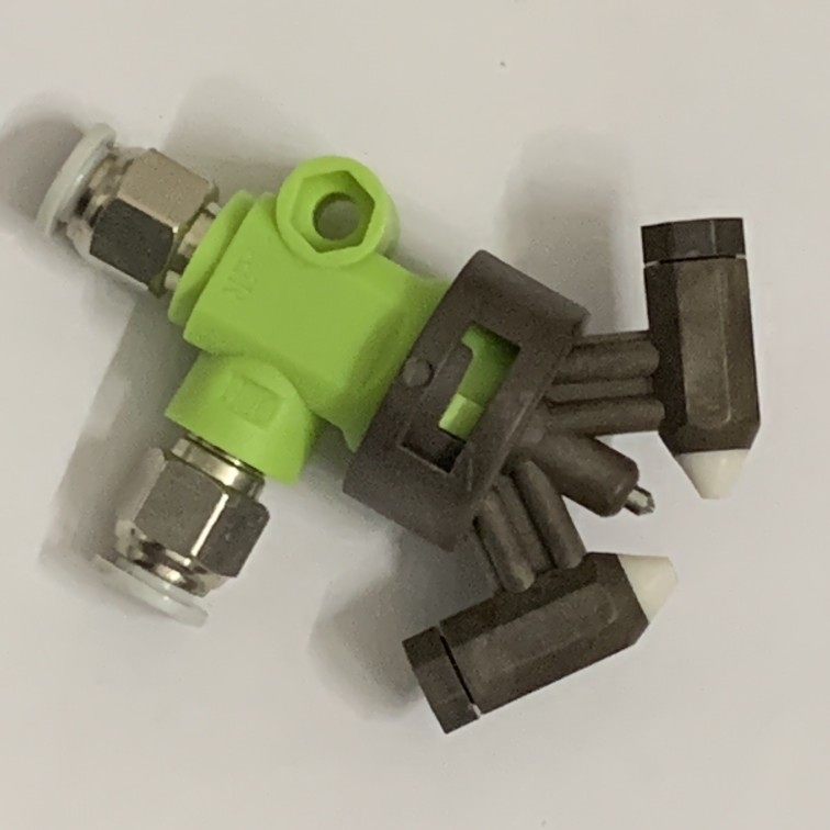 工业加湿器水气混合二流体干雾雾器嘴雾嘴不滴水大雾量微雾细粒雾