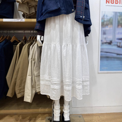 女装层叠长裙春夏新款百搭半身裙484820 484822 484821