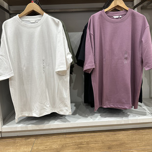 男装/女装夏季新款凉感T宽松圆领短袖T恤五分袖482295/465185
