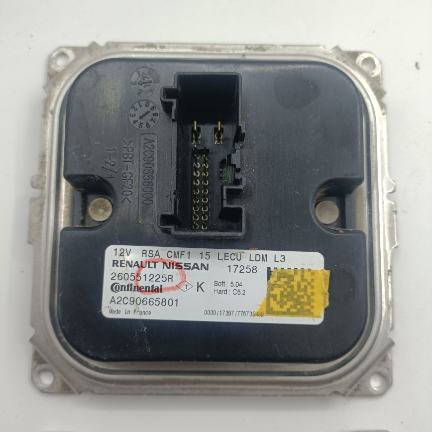 适用雷诺科雷傲科雷嘉日产轩逸劲客大灯LED驱动模块控制器电脑版