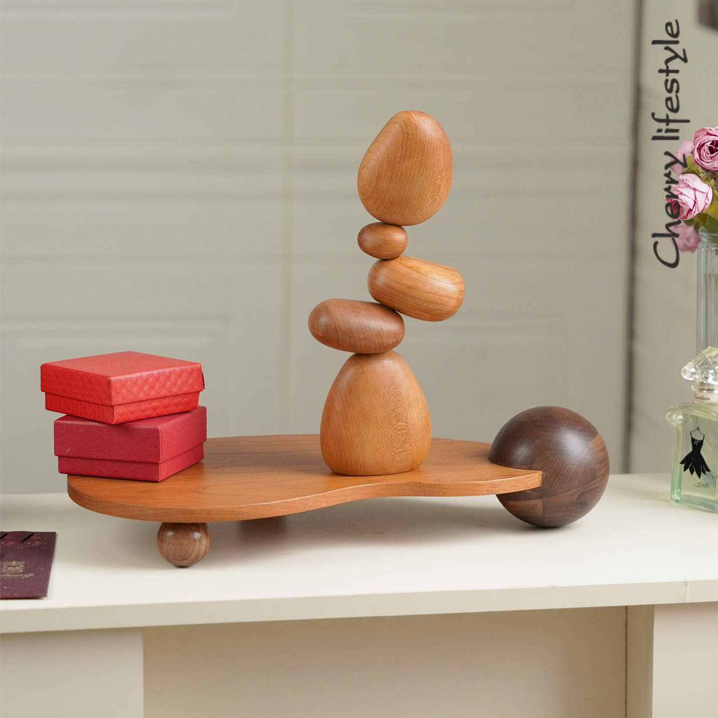 稀奇古怪的实木磁吸创意摆件