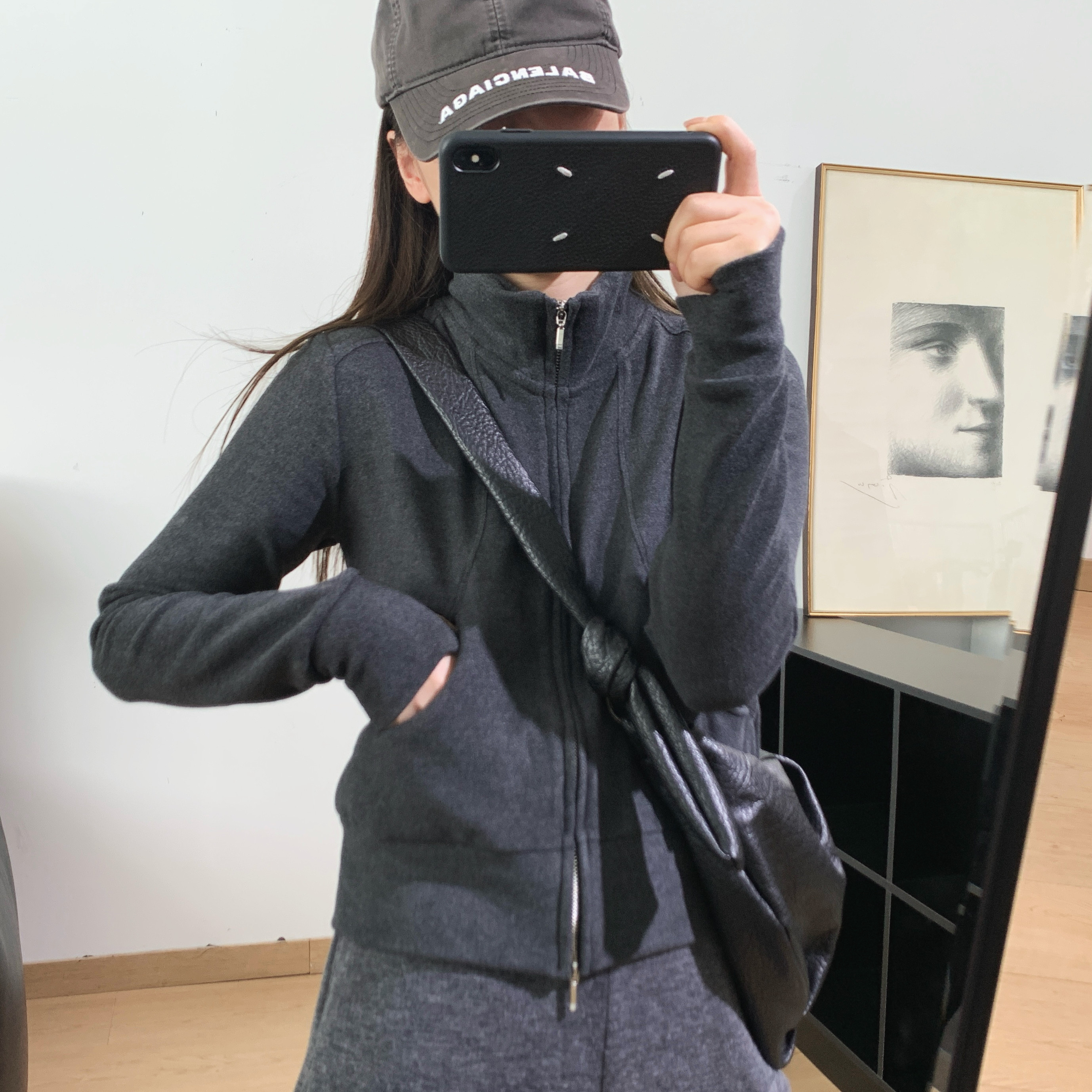 细米定制锁温保暖立领德绒发热打底衫休闲百搭双拉链开衫显瘦卫衣