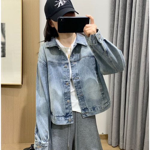 休闲风单宁牛仔春季外套