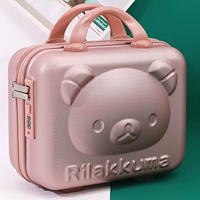 Портативный чемодан, коробка, мультяшный милый картхолдер, маленький ящик для хранения, с медвежатами, 14 дюймов