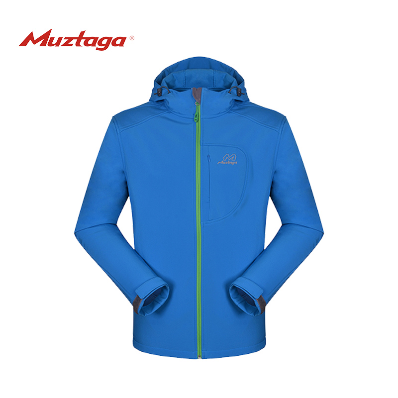 MUZTAGA慕士塔格男女欣荣抓绒软壳夹克防水防风透气户外dentik
