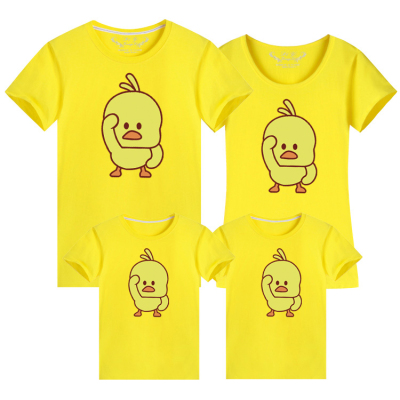 幼儿园短袖t恤全家装班服