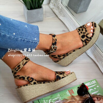 Peep Toe Summer Shoes Women Platform sandals Female Big size
