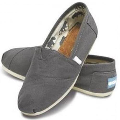 TOP TOMS Canvas Shoes Low-Up Men's and Women's Shoes and
