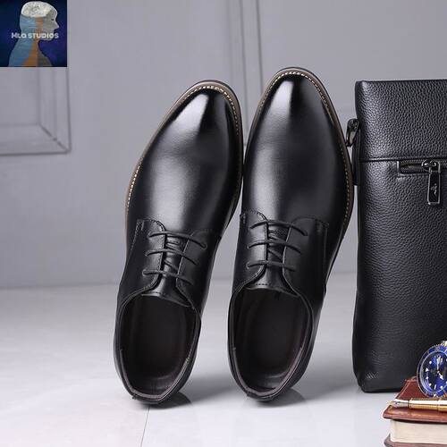 2021 new men's large size business leather shoes大码皮鞋