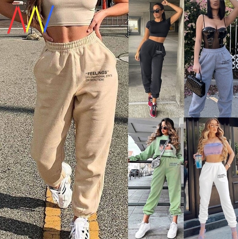 Trousers For Women Sweat Pants Jogger Plus Size Sweatpants