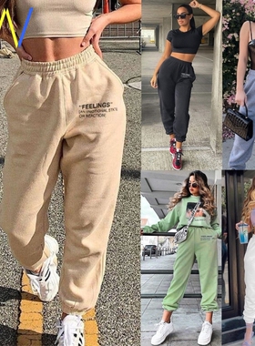 Trousers For Women Sweat Pants Jogger Plus Size Sweatpants