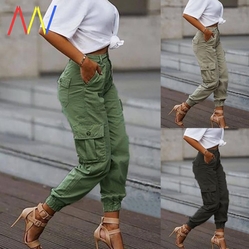 Ladies Pants Trousers For Women Jogger Tight Causal Basic
