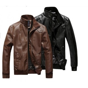 men jacket jackets winter 男人皮衣夹克 Man coat leather