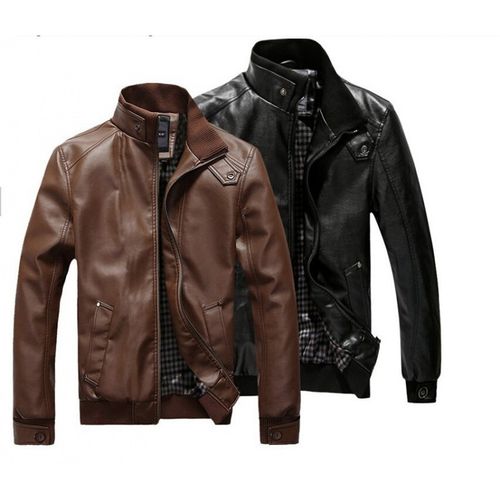 Man leather jacket men jackets winter coat 男人皮衣夹克