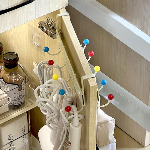 学生宿舍主机柜挂衣钩免打孔挂篮